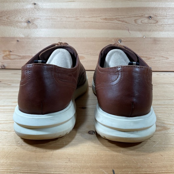 Cole Haan Grand+ Wingtip Oxford Shoes Mens 12 M Brown British Tan Leather C36939 main image 8